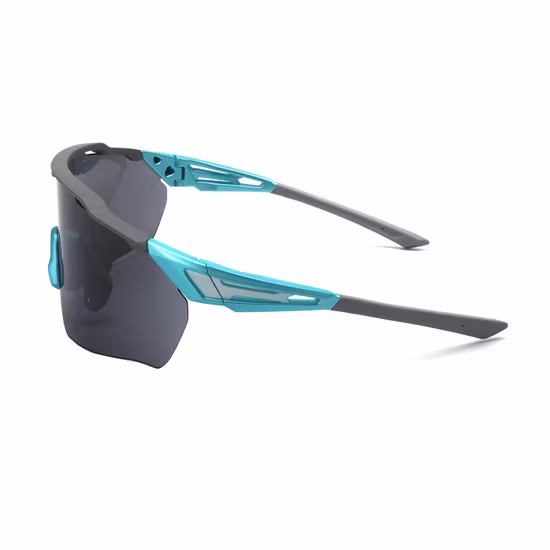 Lunettes de cyclisme unisexes personnalisées, vente en gros d'usine, lunettes de soleil pour sports de plein air UV400